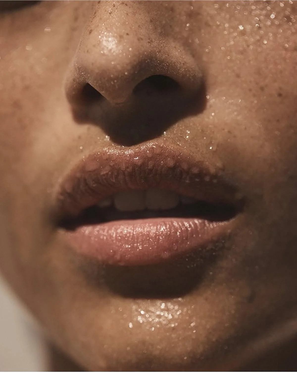 Beauty macro — art-directed detail